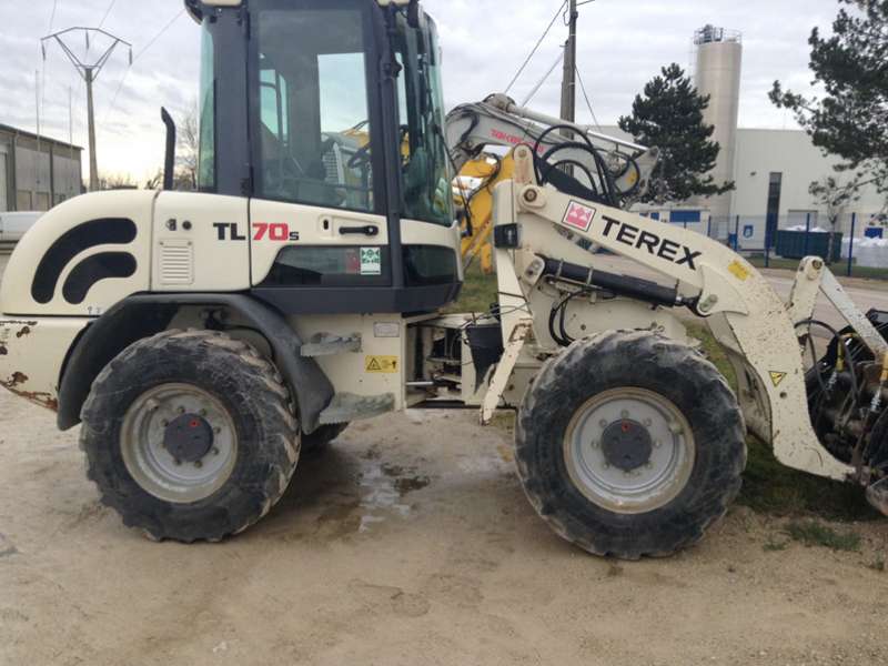 Wheel Loader Terex Tl70s Used Wheel Loaders Used Sodineg France