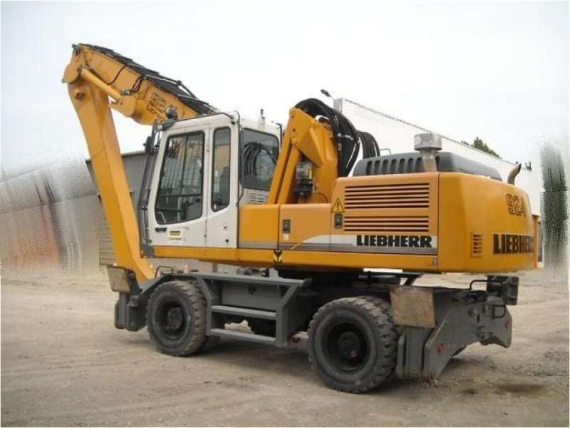 Wheeled Excavator Liebherr A924 Litronic used - Wheeled Excavators used ...