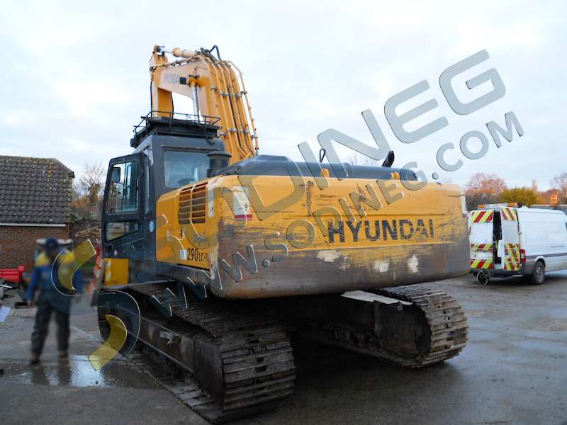 Экскаватор hyundai 290